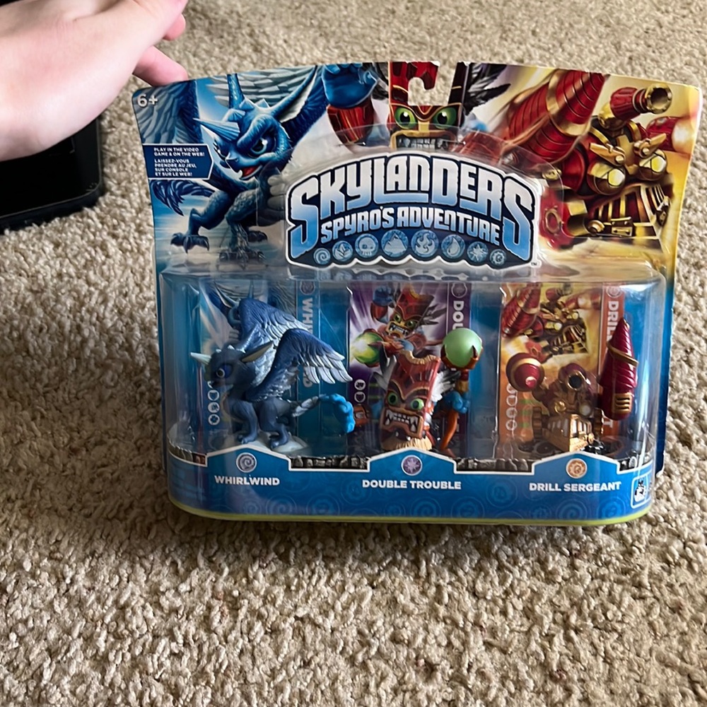 Skylanders figures spyro’s adventure triple pack